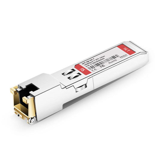 Cisco GLC-TE-I Compatible 1000BASE-T SFP Copper 100m RJ-45 Transceiver Module (Industrial)