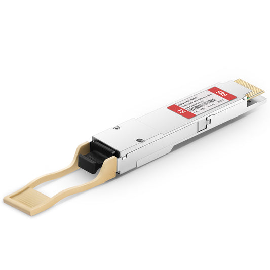 Cisco QDD-400G-SR8-S Compatible QSFP-DD 400GBASE-SR8 PAM4 850nm 100m DOM MPO-16/APC MMF Optical Transceiver Module, Support 2 x 200G-SR4 and 8 x 50G-SR