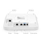 AP-N515, Cloud Managed Wi-Fi 6 802.11ax 5375 Mbps Indoor Access Point, Seamless Roaming & 4 × 4 MU-MIMO Dual Radios, Manageable via Airware, Controller or Standalone (Without PoE Injector)