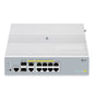 S3100-8TMS-P, 8-Port Gigabit Ethernet L2+ PoE+ Switch, 8 x PoE+ Ports@125W, 2 x 5Gb RJ45, with 2 x 10Gb SFP+ Uplinks, Broadcom Chip, Fanless