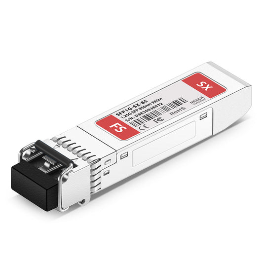 Cisco GLC-SX-MM-RGD Compatible 1000BASE-SX SFP 850nm 550m DOM Duplex LC/UPC MMF Optical Transceiver Module (Industrial)