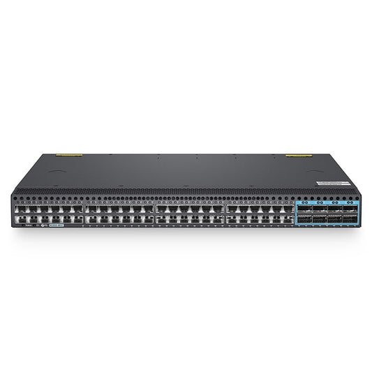 N5860-48SC, 48-Port Ethernet L3 Data Center Switch, 48 x 10Gb SFP+, with 8 x 100Gb QSFP28, Support MLAG/Stacking, Broadcom Chip, Dual AC PSUs, Support RoCE