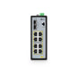 IES3100-8TF-P, 8-Port Gigabit Ethernet L2+ Managed Industrial PoE+ Switch, 8 x PoE+ Ports @240W, with 2 x 1/2.5Gb SFP, Wide-Temp